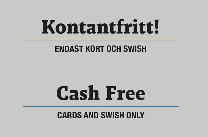 kontantfritt